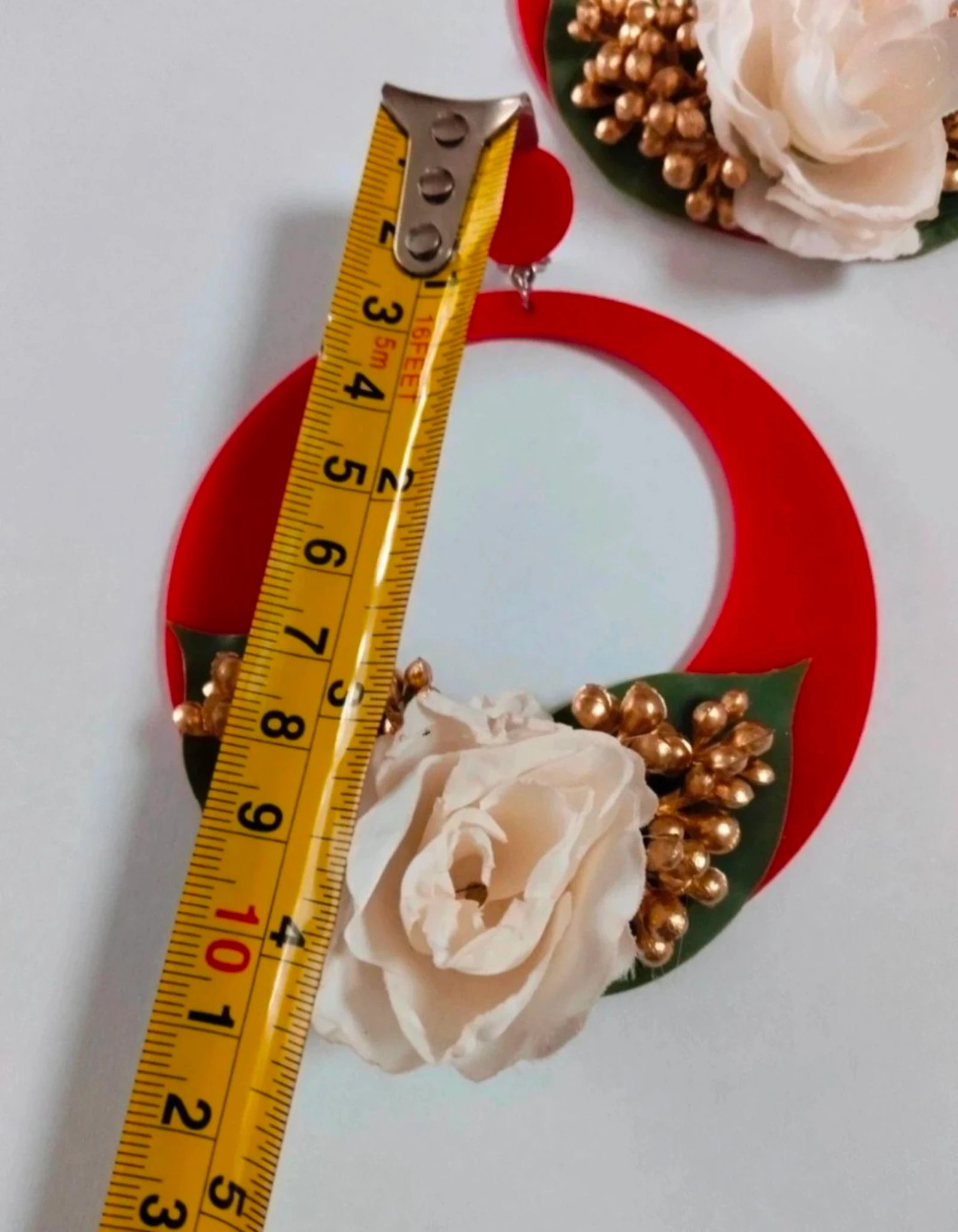 Pendientes artesanales de flamenca  – photo 9
